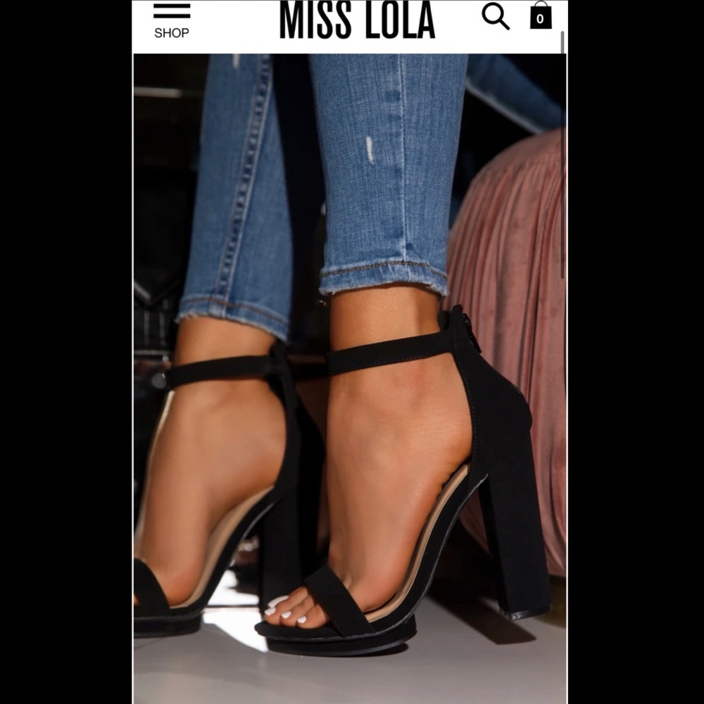 Black heels. Size 8. Brand new.